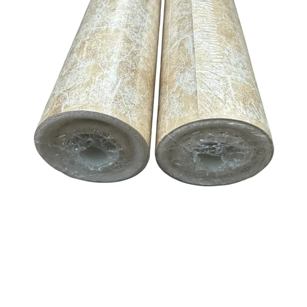 Carlisle Company Wallpaper Beige White Crackle Style CC9543 One Roll NEW 9 yards